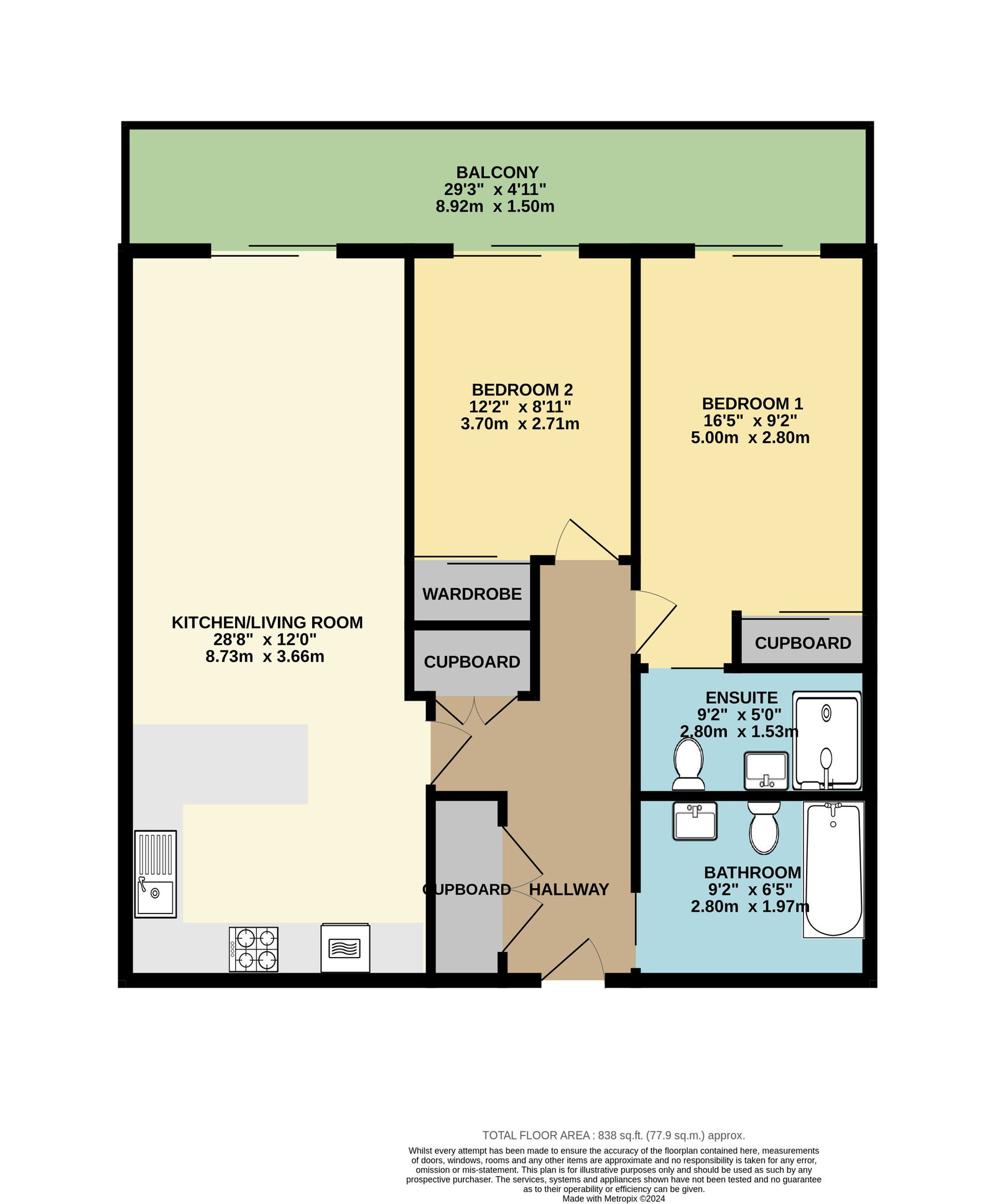 Notte Street, The Hoe, Plymouth. floorplan