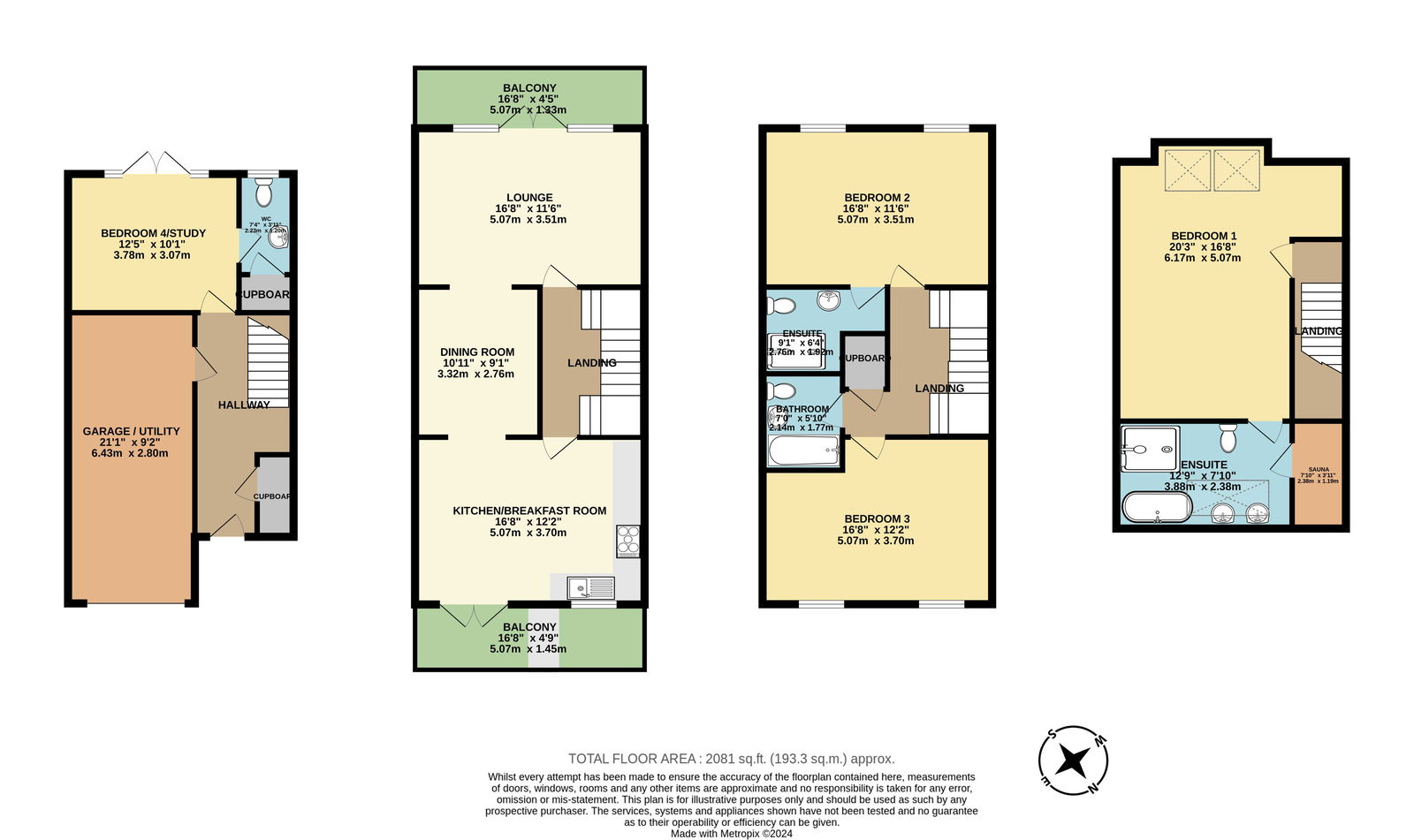 Custom House Lane, West Hoe, Plymouth floorplan