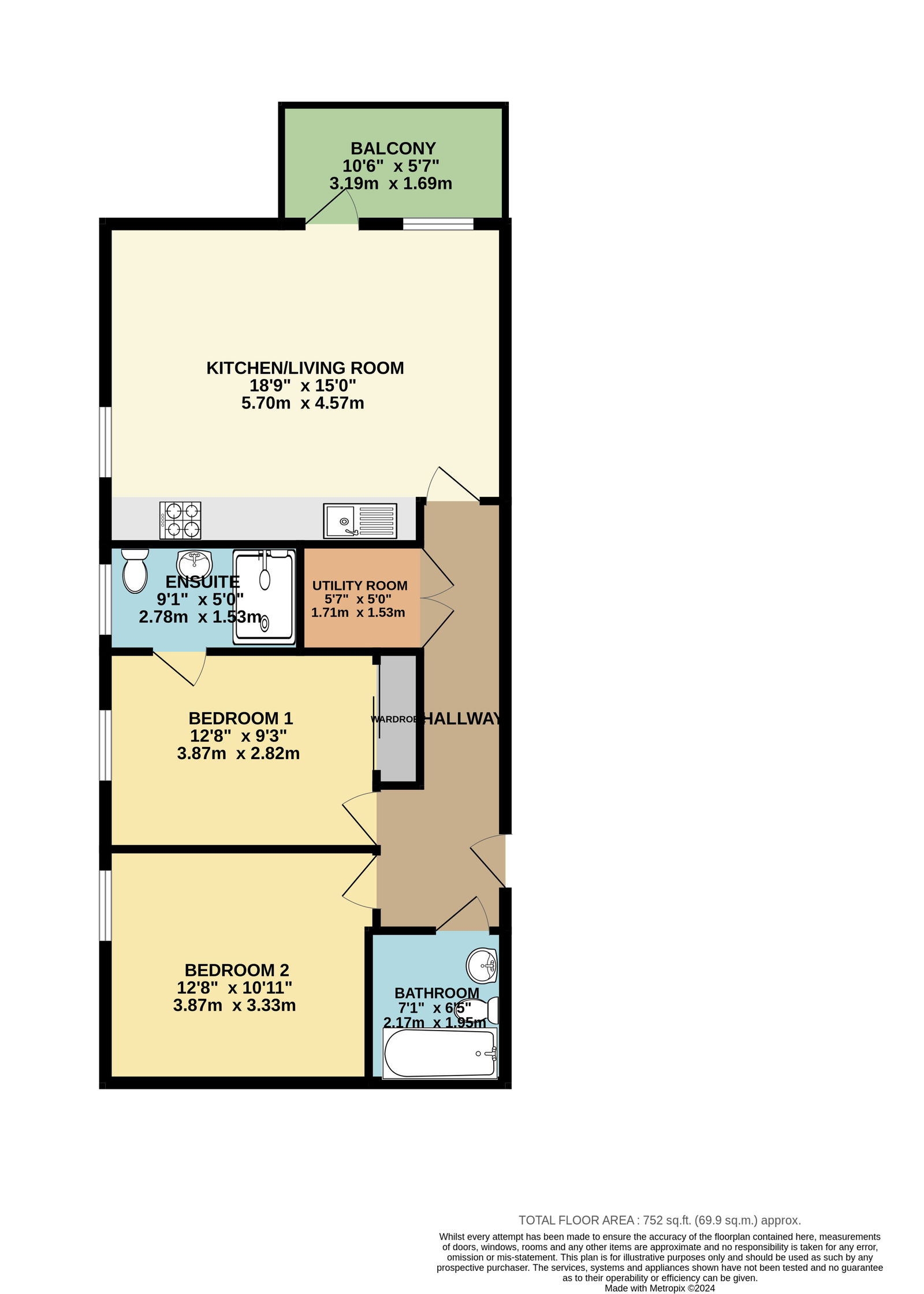 Aqua House, Kingdom Street, Plymouth. floorplan