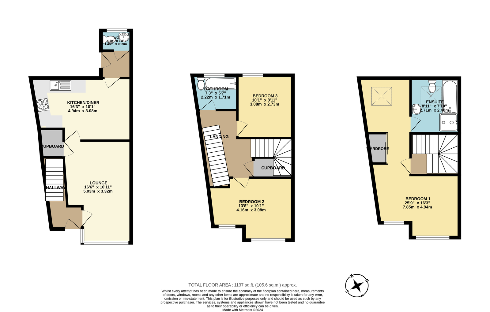 Cornwall Street, Devonport, Plymouth floorplan