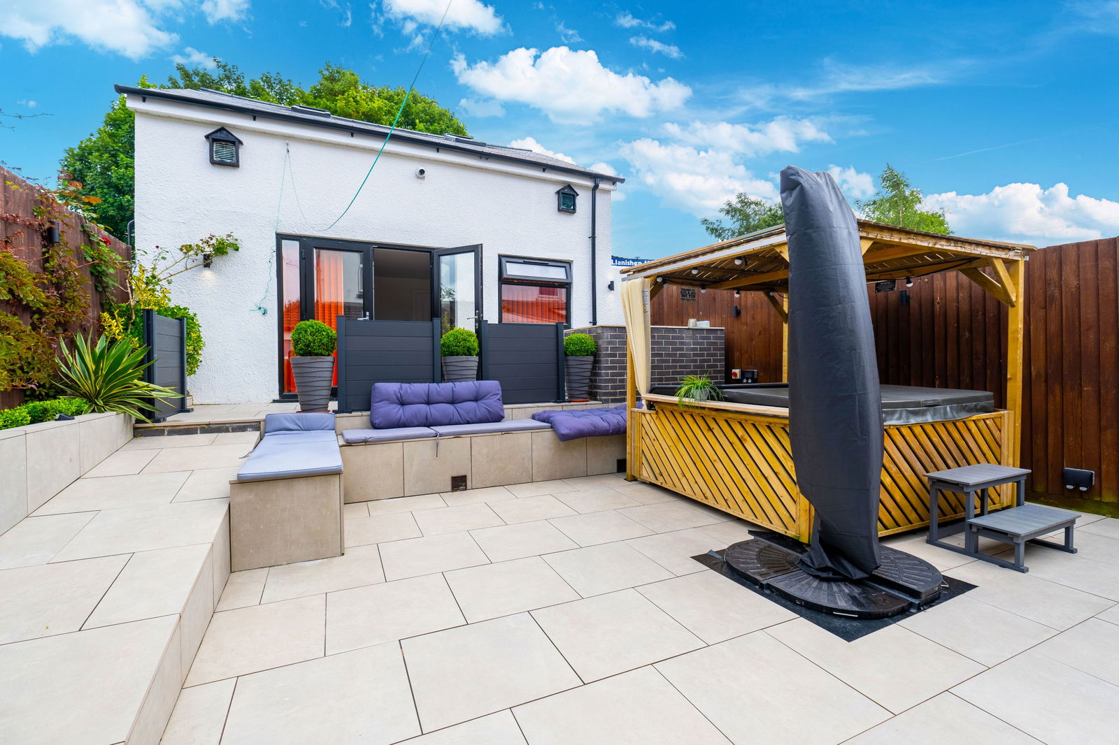 exterior or interior of property