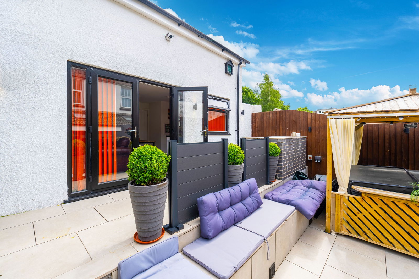 exterior or interior of property