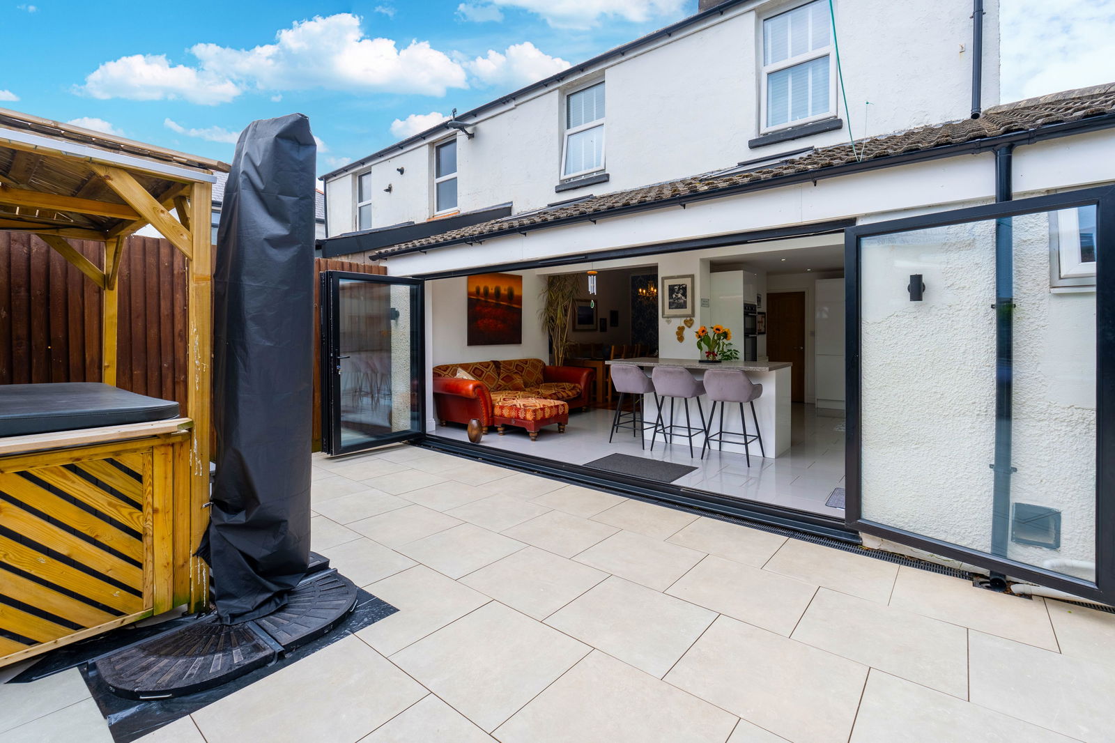 exterior or interior of property