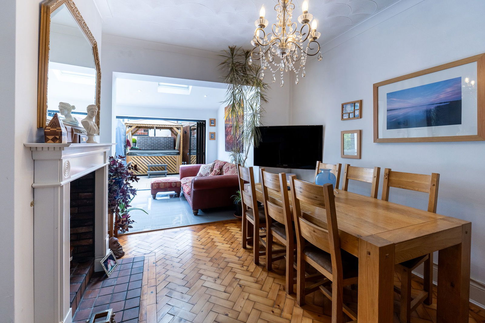 exterior or interior of property