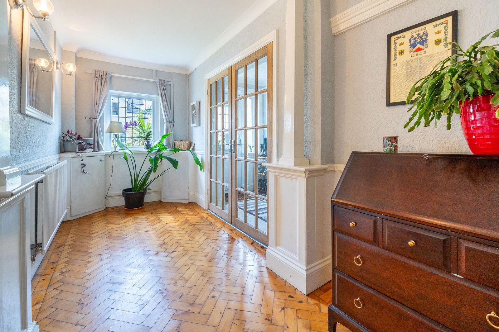 exterior or interior of property