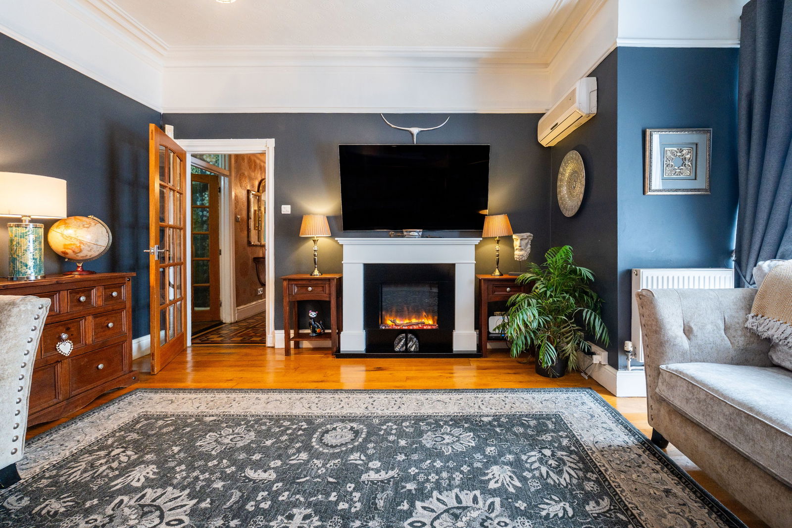 exterior or interior of property