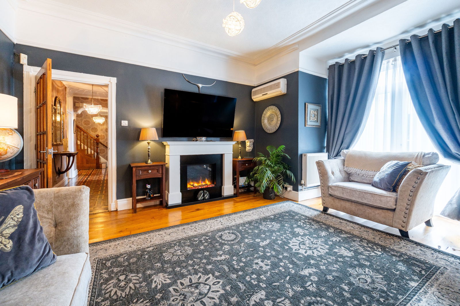 exterior or interior of property