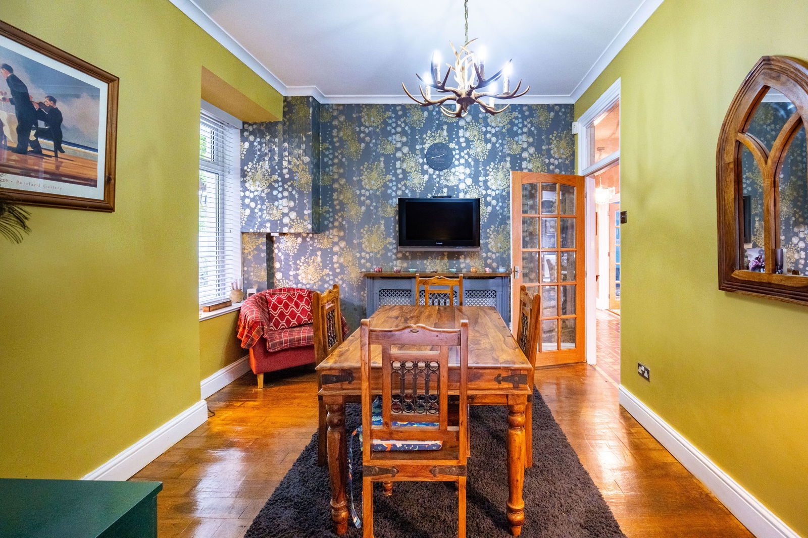 exterior or interior of property