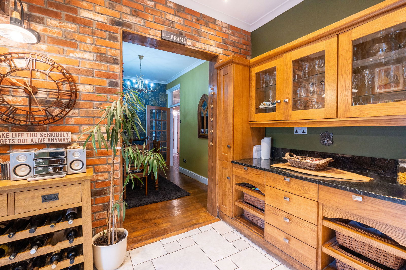 exterior or interior of property